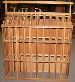 Wine Rack with Chopping Block Top