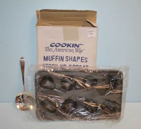 Silverplate Spoon and Muffin Shapes