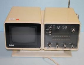 Vintage RCA Television and Radio