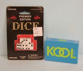 Premium Dice Set and It's You Kool Deck of Cards