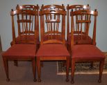 Set of Six Contemporary Dining Chairs