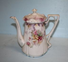 RS Prussia Red Mark Small Teapot