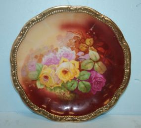 Hand Painted German Plate