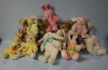 Group of Small Stuffed Animals