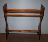 Pine Quilt Rack