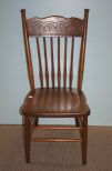 Oak Carved Side Chair