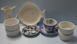 Nine Porcelain Pieces