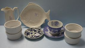 Nine Porcelain Pieces