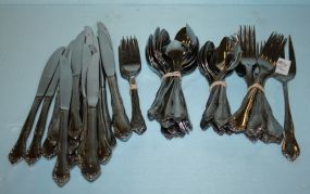 Set of Stainless Steel Flatware