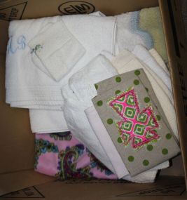 Group of Towels and Bathmats