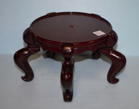 Five Legged Wood Fish Bowl Stand