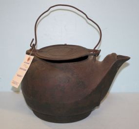Iron Kettle with Lid