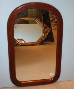 Contemporary Wood Mirror