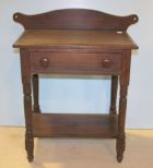 Early 20th Century Walnut Washstand