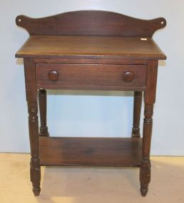 Early 20th Century Walnut Washstand