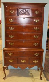 Contemporary Queen Anne Style Highboy