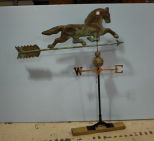 Horse Copper Weathervane