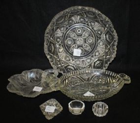 Group of Pressed Glass