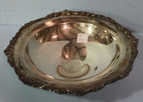 Silverplate Footed Bowl