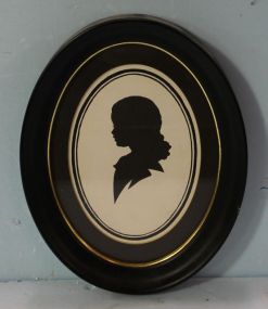 Silhouette of Young Girl