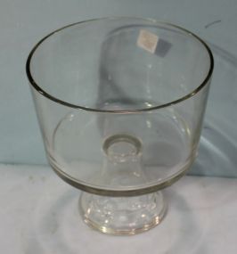 Clear Glass Custard Bowl