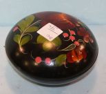 Black Lacquer Round Box