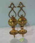 Pair Brass Candlesticks