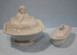 Ironstone Soap Dish and Tureen