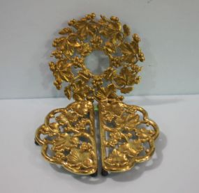 Three Contemporary Brass Trivets