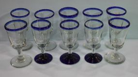Set of Ten Glasses