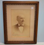 Picture of Gentlemen in Oak Frame