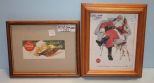 Two Framed Coca-Cola Ads