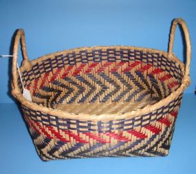 Choctaw Gathering Two Handle Basket