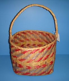 Choctaw Gathering Two Handle Basket