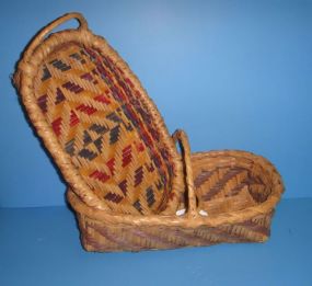 Two Unusual Choctaw Baskets