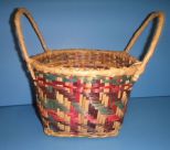 Double Handle Choctaw Basket