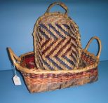 Two Choctaw Baskets