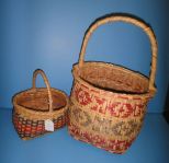 Two Choctaw Baskets