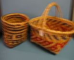 Two Choctaw Baskets