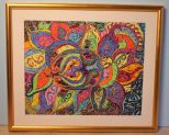 Multi-Color Abstract Print