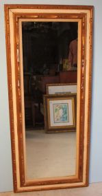 Hall Mirror in Gold Frame