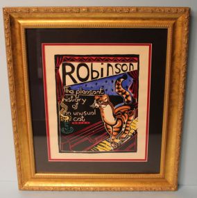 Color Silk Screen of Robinson by Walter Anderson