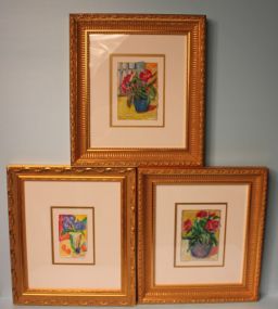 Set of Three Watercolors
