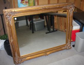 Large Mirror in Ornate Gold Frame
