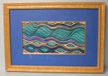 Walter Anderson Color Silk Screen of Fresh Water