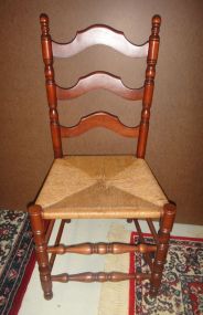 Maple Ladder Back Chair .