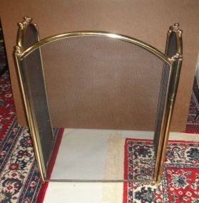 Brass Fire Screen