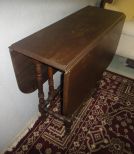 Vintage Oak Gate Leg Table