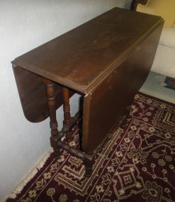 Vintage Oak Gate Leg Table