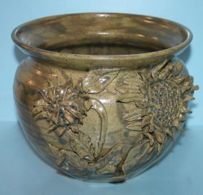 Earth tone Pottery Flower Pot